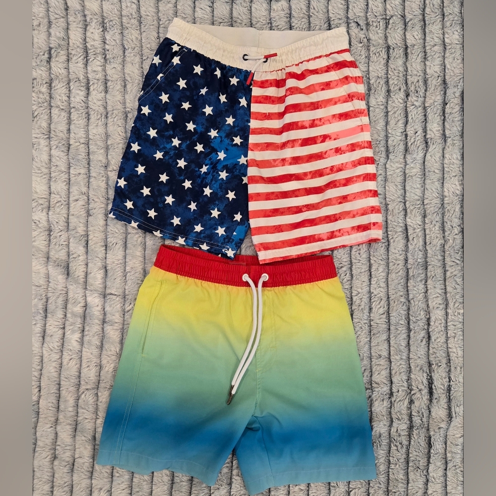 Cat & Jack Red and White Shorts for Summer Fun